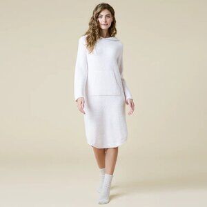 Softies 42" Marshmallow Hooded Lounger Dress Heather Blush Pink L/XL